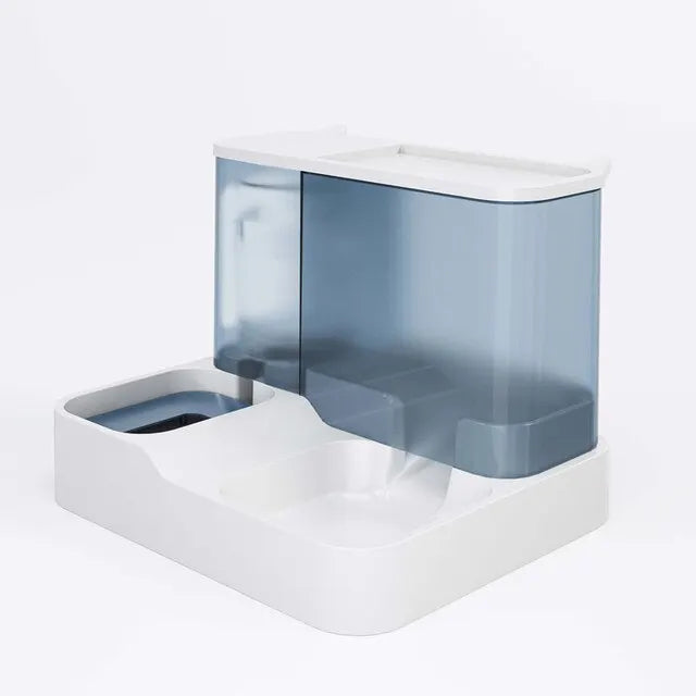 Automatischer Futterautomat™ Futterspender Flauschparadies® 3.8L Blau