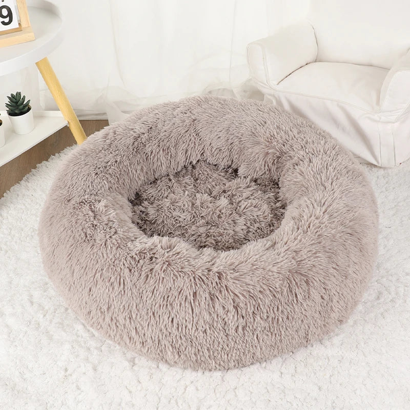 Wolke 7 Katzenbett - Das Original™ Wolke 7 Katzenbett Flauschparadies® Coffee M - Ø 60cm 